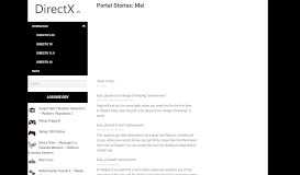 
							         Portal Stories: Mel - cheats, codes, maps, saves, tips | Game DirectX.pl								  
							    