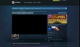 
							         Portal Stories: Mel Soundtrack on Steam								  
							    