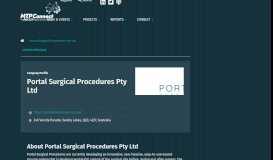 
							         Portal Surgical Procedures Pty Ltd : MTPConnect								  
							    