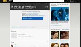 
							         Portal: Survive! (2013) - IMDb								  
							    