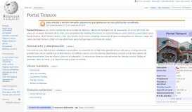 
							         Portal Temuco - Wikipedia, la enciclopedia libre								  
							    