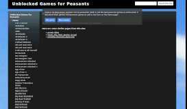
							         Portal - The flash version - Unblocked Games for Peasants								  
							    