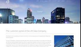 
							         Portal - The Lift Data Company								  
							    