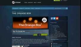 
							         Portal - The Orange Box								  
							    