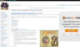 
							         Portal Three Kingdoms/Theme decks - MTG Wiki								  
							    