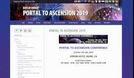 
							         PORTAL TO ASCENSION 2019 - The Keys of Enoch® North American ...								  
							    