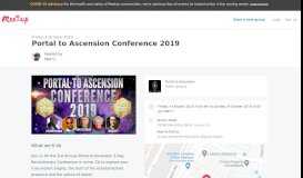 
							         Portal to Ascension Conference 2019 | Meetup								  
							    