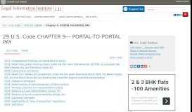 
							         Portal to Portal Act - Cornell Legal Information Institute								  
							    