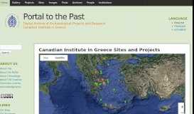 
							         Portal to the Past | Digital Archive of Archaeological Projects and ...								  
							    