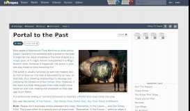 
							         Portal to the Past - TV Tropes								  
							    