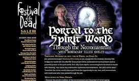 
							         Portal to the Spirit World: Through the Necromanteum with Rosemary ...								  
							    