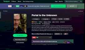 
							         Portal to the Unknown - Where to Watch Every Episode Streaming ...								  
							    
