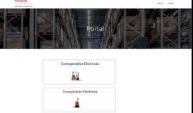 
							         Portal – Toyota Material Handling España								  
							    