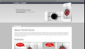 
							         Portal Turret App for iPhone, iPod Touch, and iPad								  
							    