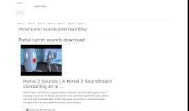 
							         Portal turret sounds download - dynamic-dns.net								  
							    