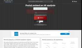 
							         Portal Unimal : Portal Akademik								  
							    
