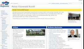
							         Portal: Universität Kassel – Regiowiki								  
							    