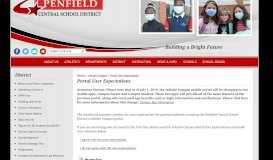 
							         Portal User Expectations - Penfield - Penfield Central School District								  
							    
