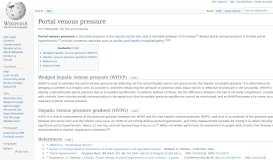 
							         Portal venous pressure - Wikipedia								  
							    