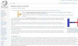 
							         Portal venous system - Wikipedia								  
							    