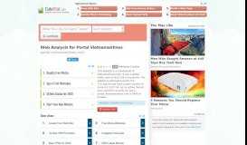 
							         Portal Vietnamairlines Web Analysis - Portal.vietnamairlines.com								  
							    
