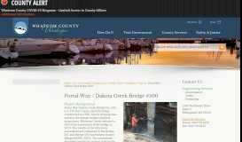 
							         Portal Way / Dakota Creek Bridge #500 | Whatcom County, WA ...								  
							    