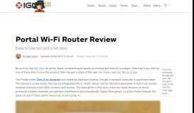 
							         Portal Wi-Fi Router Review - IGN								  
							    