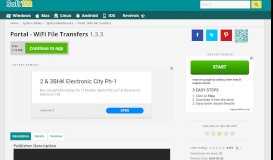 
							         Portal - WiFi File Transfers 1.2.1 Free Download								  
							    