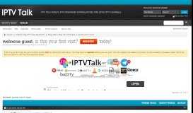 
							         portal won't load - IPTV Talk								  
							    