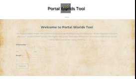 
							         Portal Worlds Hack - Home								  
							    