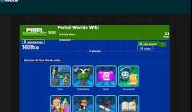 
							         Portal Worlds Wiki | FANDOM powered by Wikia								  
							    