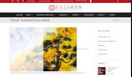 
							         'Portal' Yearbook Goes Online | Silliman University								  
							    