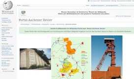 
							         Portal:Aachener Revier – Wikipedia								  
							    