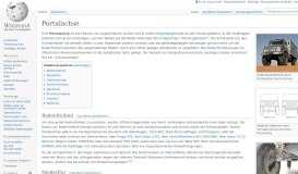 
							         Portalachse – Wikipedia								  
							    