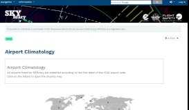 
							         Portal:Airport Climatology - SKYbrary Aviation Safety								  
							    