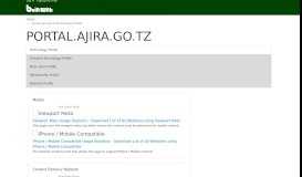 
							         portal.ajira.go.tz Technology Profile - BuiltWith								  
							    