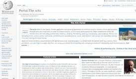 
							         Portal:Arts - Wikipedia								  
							    