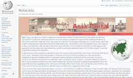 
							         Portal:Asia - Wikipedia								  
							    