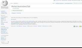 
							         Portal:Australien/Tab – Wikipedia								  
							    