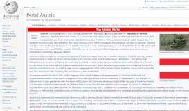 
							         Portal:Austria - Wikipedia								  
							    