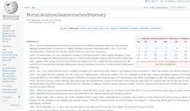 
							         Portal:Aviation/Anniversaries/February - Wikipedia								  
							    
