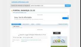 
							         portal.bankbjb.co.id at WI. | bjb Greens - Website Informer								  
							    