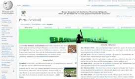 
							         Portal:Baseball – Wikipedia								  
							    