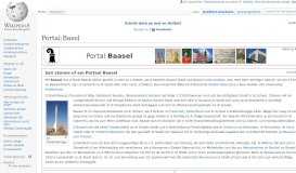 
							         Portal:Basel - Alemannische Wikipedia								  
							    