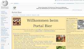 
							         Portal:Bier – Wikipedia								  
							    