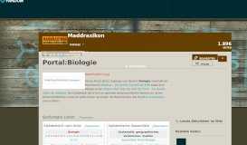 
							         Portal:Biologie | Maddraxikon Wiki | FANDOM powered by Wikia								  
							    