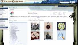 
							         Portal:Books - Tolkien Gateway								  
							    