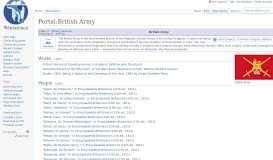 
							         Portal:British Army - Wikisource								  
							    