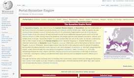 
							         Portal:Byzantine Empire - Wikipedia								  
							    