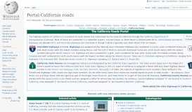 
							         Portal:California roads - Wikipedia								  
							    